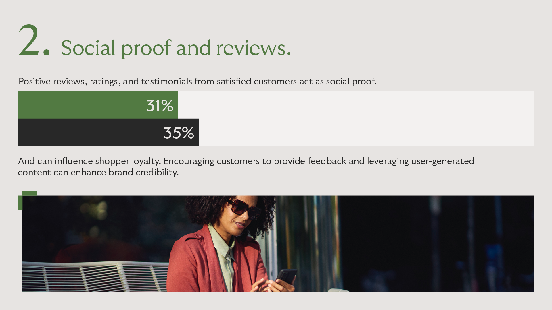 5. Social Proof and Reviews loyalty