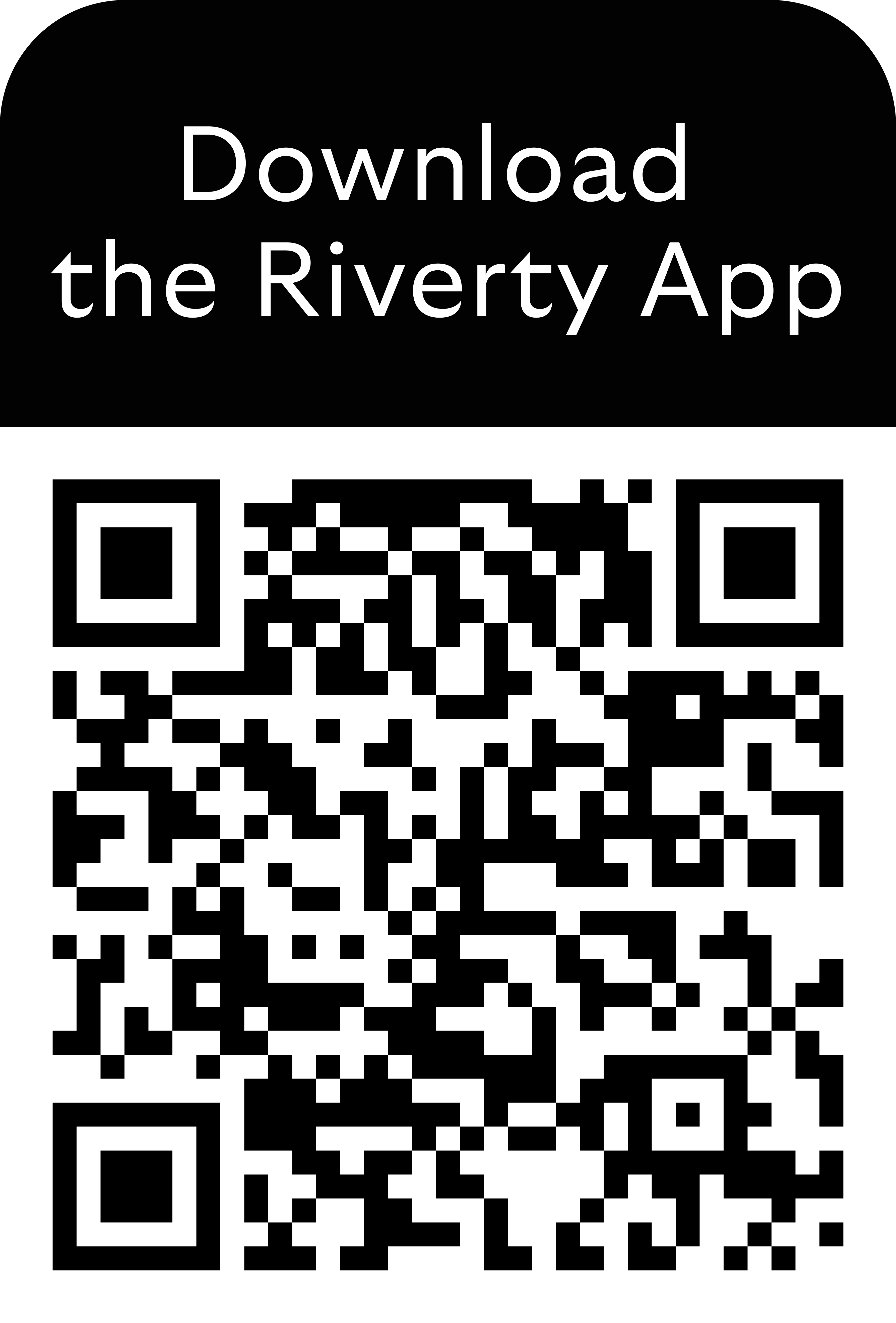 Download the Riverty app QR code
