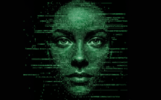 Digitized woman