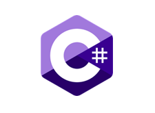 A logo of c# progamming language