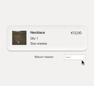 Order tracking and return