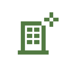 Icon showing reduced dependency