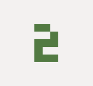 Icon showing a green 2