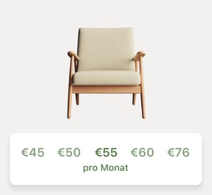 Verteile deine Zahlungen über mehrere Monate mit Flex.
