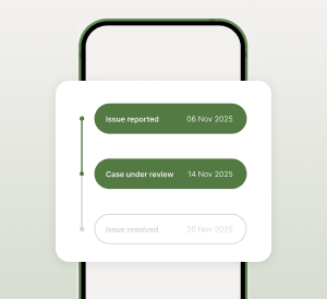 updates during the whole process