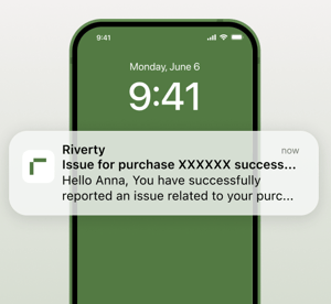 Notification issue reported