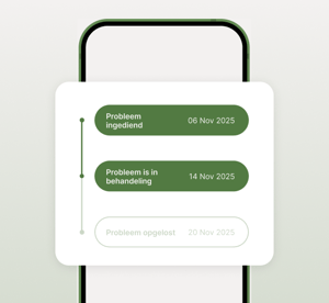 Updates tijdens het gehele process