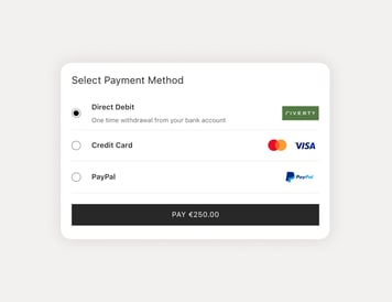 Riverty is selected as a payment method.