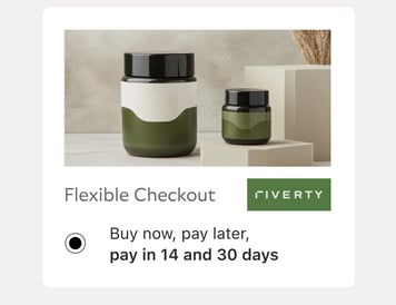 Pay in 14 and 30 days.