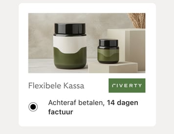 Betaal binnen 14 en 30 dagen.