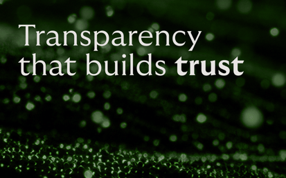 image with transparency build trust