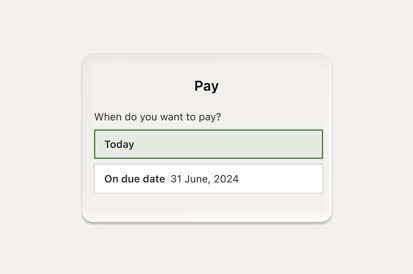 You get paid