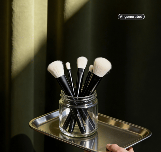 Makeup brushes
