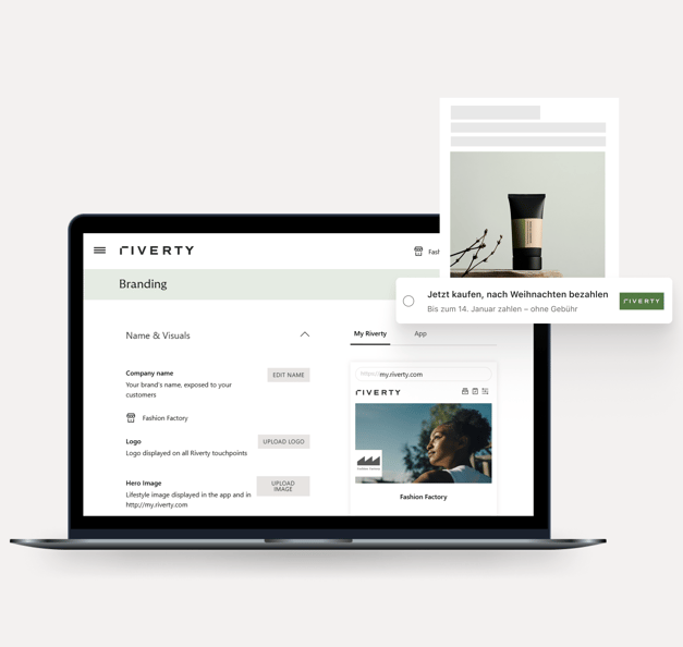  Riverty's Merchant Portal 