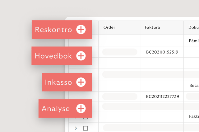 Rivertys Accounting as a Service er en alt-i-ett-løsning – den tilbyr håndtering av reskontro, hovedbok, inkasso og analyse.