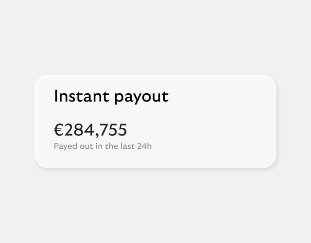 Instant Payout