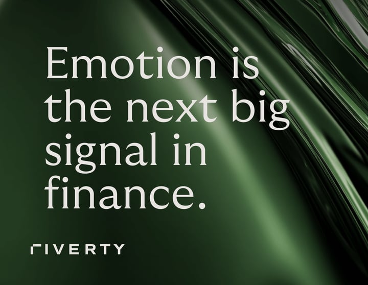 Infographic showing that emotion is the next big signal in finance.