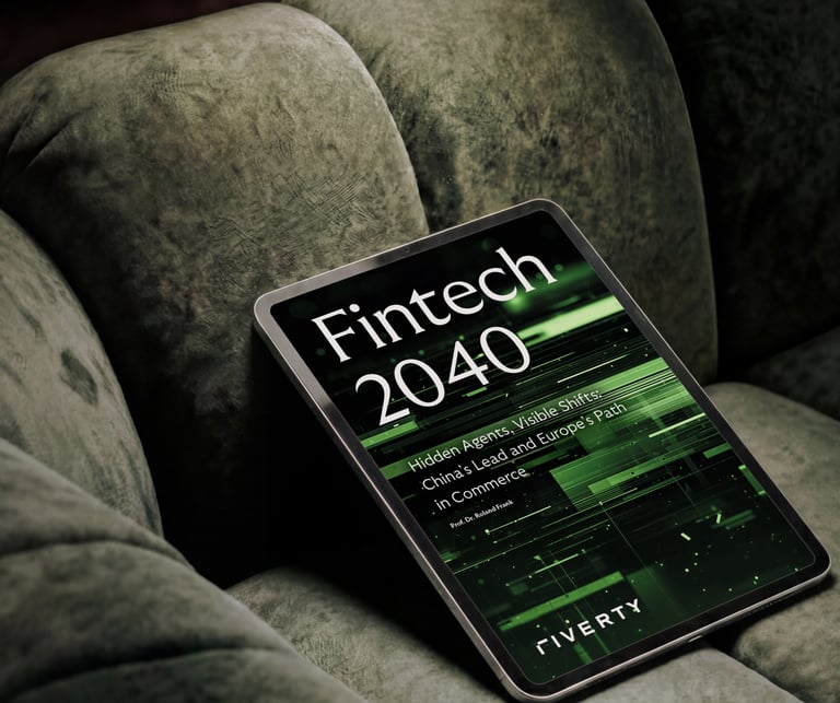 Cover of the report Fintech 2040 Hidden Agents