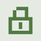 Lock icon on vanguard background